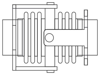 Metallic Expansion Joints Gimbal Bellows Assembly