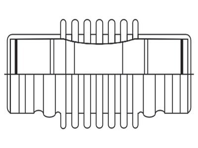 Metallic Expansion Joints Single Bellows Assembly
